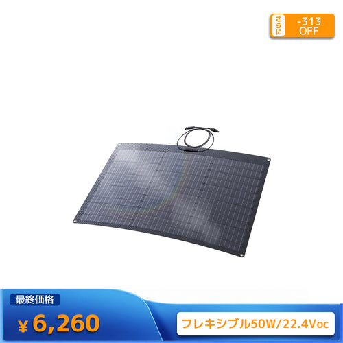 LVYUAN（リョクエン）50W ETFEフレキシブルソーラーパネル