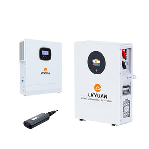 LVYUAN 5000Wハイブリッド蓄電システム