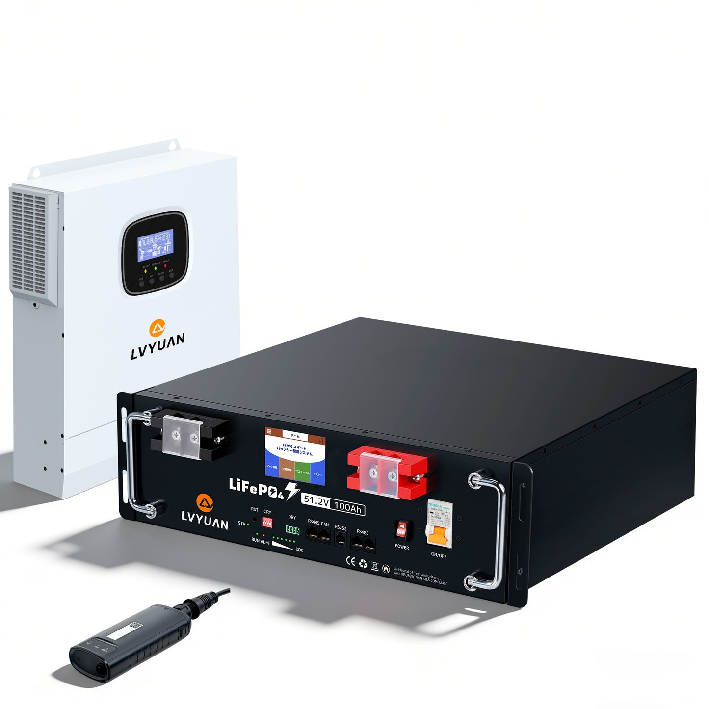 LVYUAN 5000Wハイブリッド蓄電システム