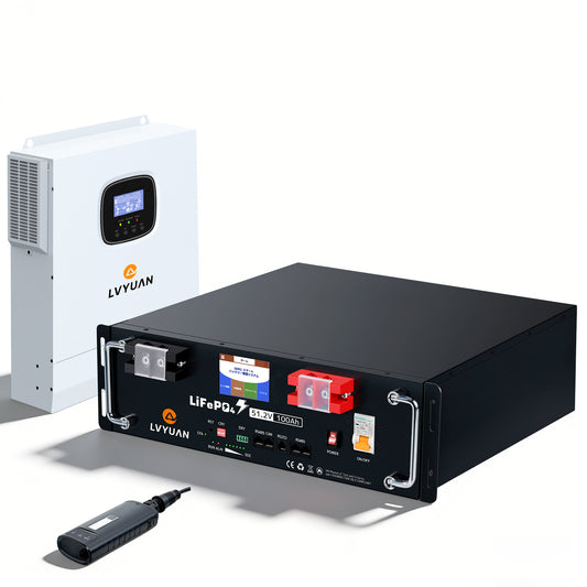 LVYUAN 5000Wハイブリッド蓄電システム