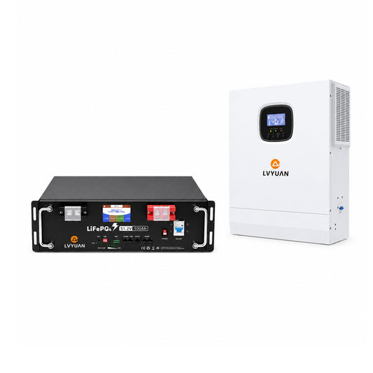 LVYUAN 5000Wハイブリッド蓄電システム