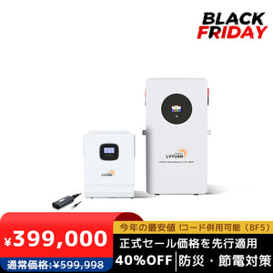 LVYUAN 5000Wハイブリッド蓄電システム