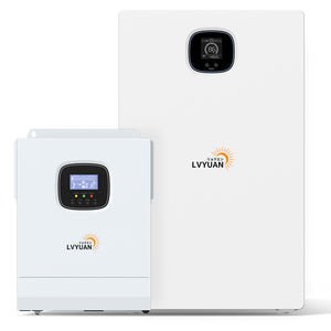 LVYUAN 10.24kWh単相二線式ハイブリッド蓄電システム