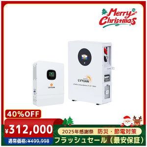 LVYUAN 単相3線式ハイブリッド蓄電システム（薄型）
