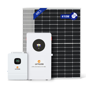 LVYUAN 6500W単相3線式ハイブリッド発電・蓄電システム