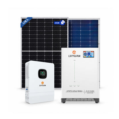 LVYUAN 6500W単相3線式ハイブリッド発電・蓄電システム