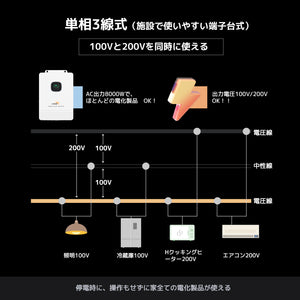 LVYUAN 51.2V（48V）ハイブリッド蓄電システム