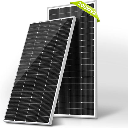 LVYUAN 400W ソーラーパネル発電キット