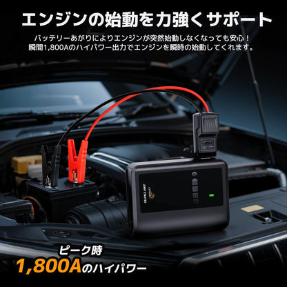 LVYUAN ジャンプスターター＆エアポンプ