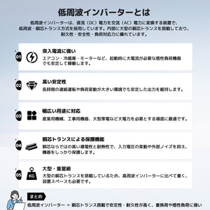 LVYUAN 純正弦波UPSインバーター 3000W DC24V（直流）AC100V（交流）