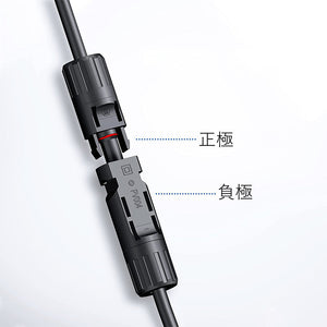LVYUAN ソーラー延長線両端MC4コネクター付き 14AWG / 3.5mm2
