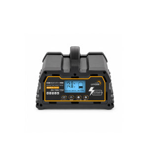 LVYUAN 定格15A パルスバッテリー充電器 12V・24V鉛蓄 / 12.8Vリチウム電池両用