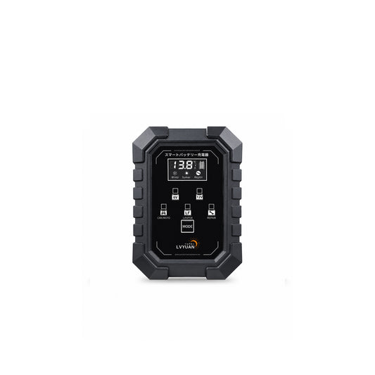 LVYUAN 定格1.5A バイクバッテリー充電器 6V/12V鉛バッテリー対応