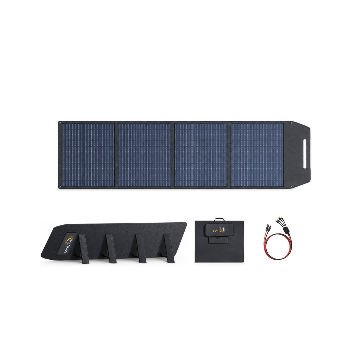 LVYUAN 400W 折り畳み式 ソーラーパネル ULシリーズ