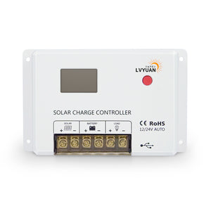 LVYUAN（リョクエン）PWM 20A HCソーラーチャージコントローラー 12V24V兼用
