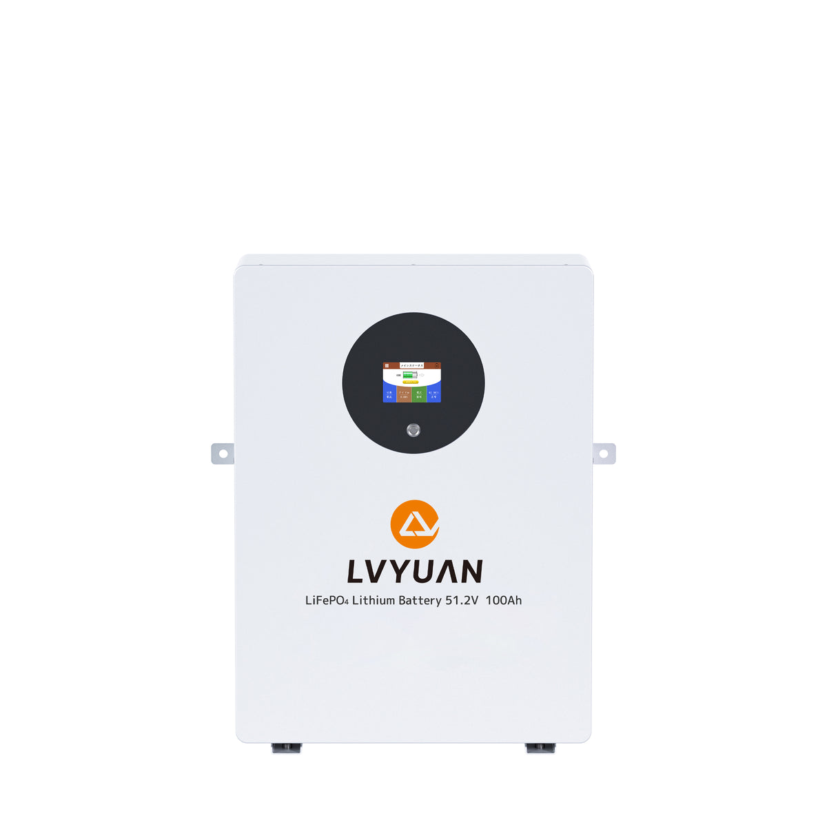 LVYUAN 51.2V/100Ah 5.12kWhリン酸鉄リチウムイオンバッテリー