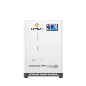LVYUAN 51.2V/314Ah 16.07kWhリン酸鉄リチウムイオンバッテリー