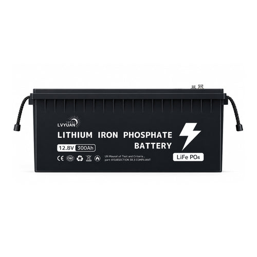 LVYUAN 12.8V/300Ah 3.84kWhリン酸鉄リチウムイオンバッテリー