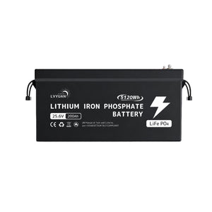 LVYUAN 25.6V/200Ah リン酸鉄リチウムイオンバッテリー