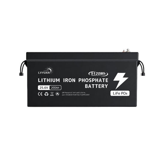 LVYUAN 25.6V/200Ah リン酸鉄リチウムイオンバッテリー