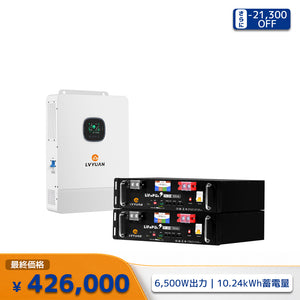 LVYUAN 単相3線式ハイブリッド蓄電システム（ラック型）