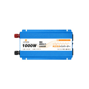 LVYUAN 純正弦波インバーター 1000W DC24V（直流）AC100V（交流）