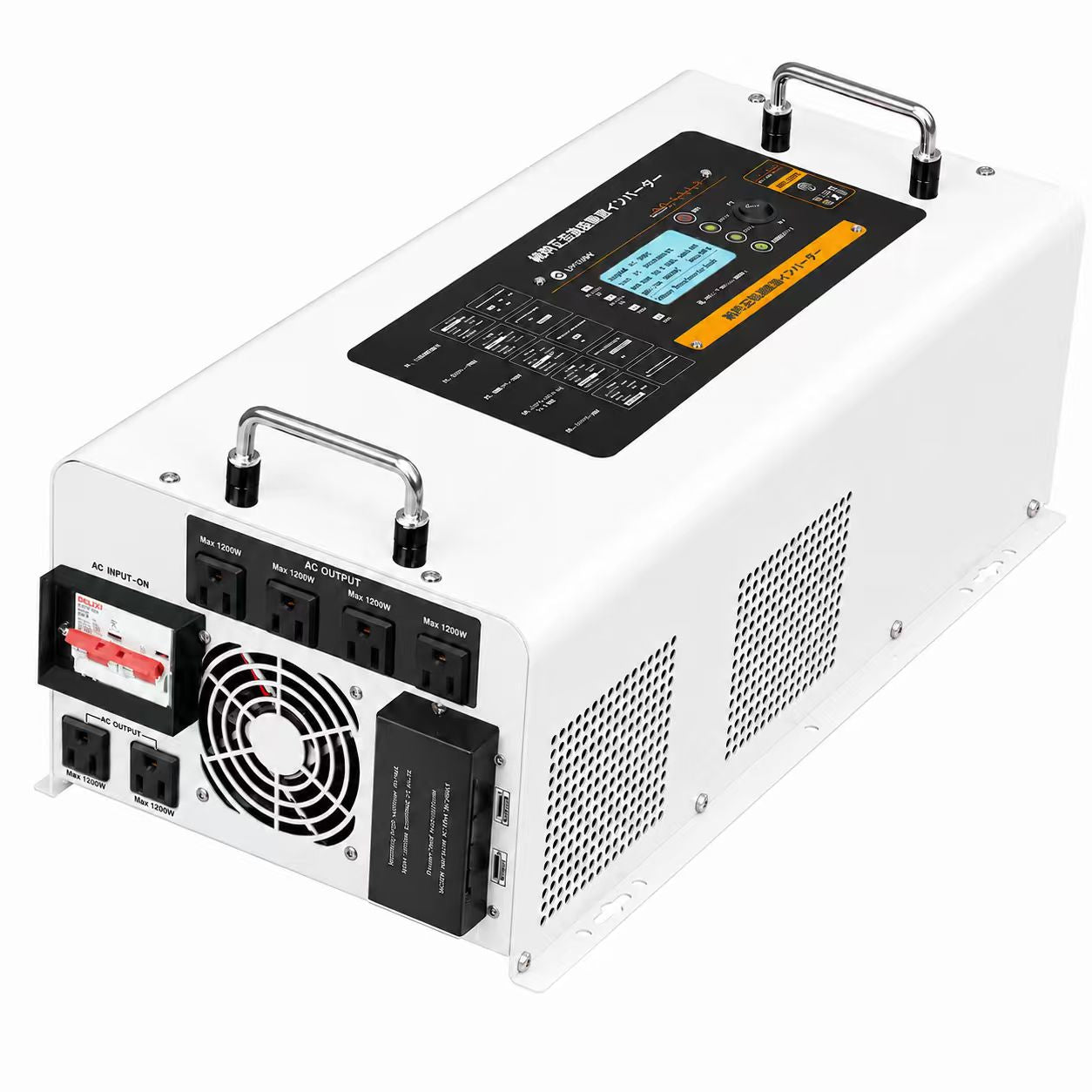 LVYUAN 純正弦波UPSインバーター 6000W DC24V（直流）AC100V（交流）