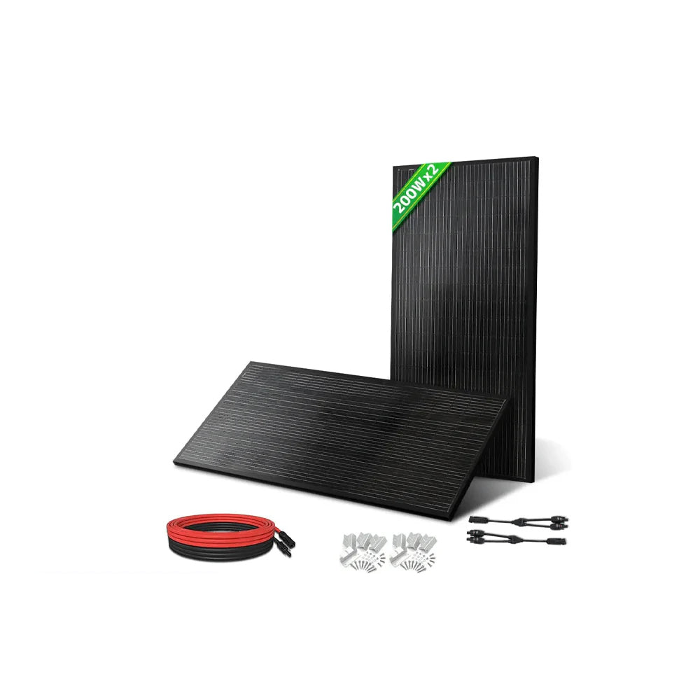 LVYUAN 400W ソーラーパネル発電キット