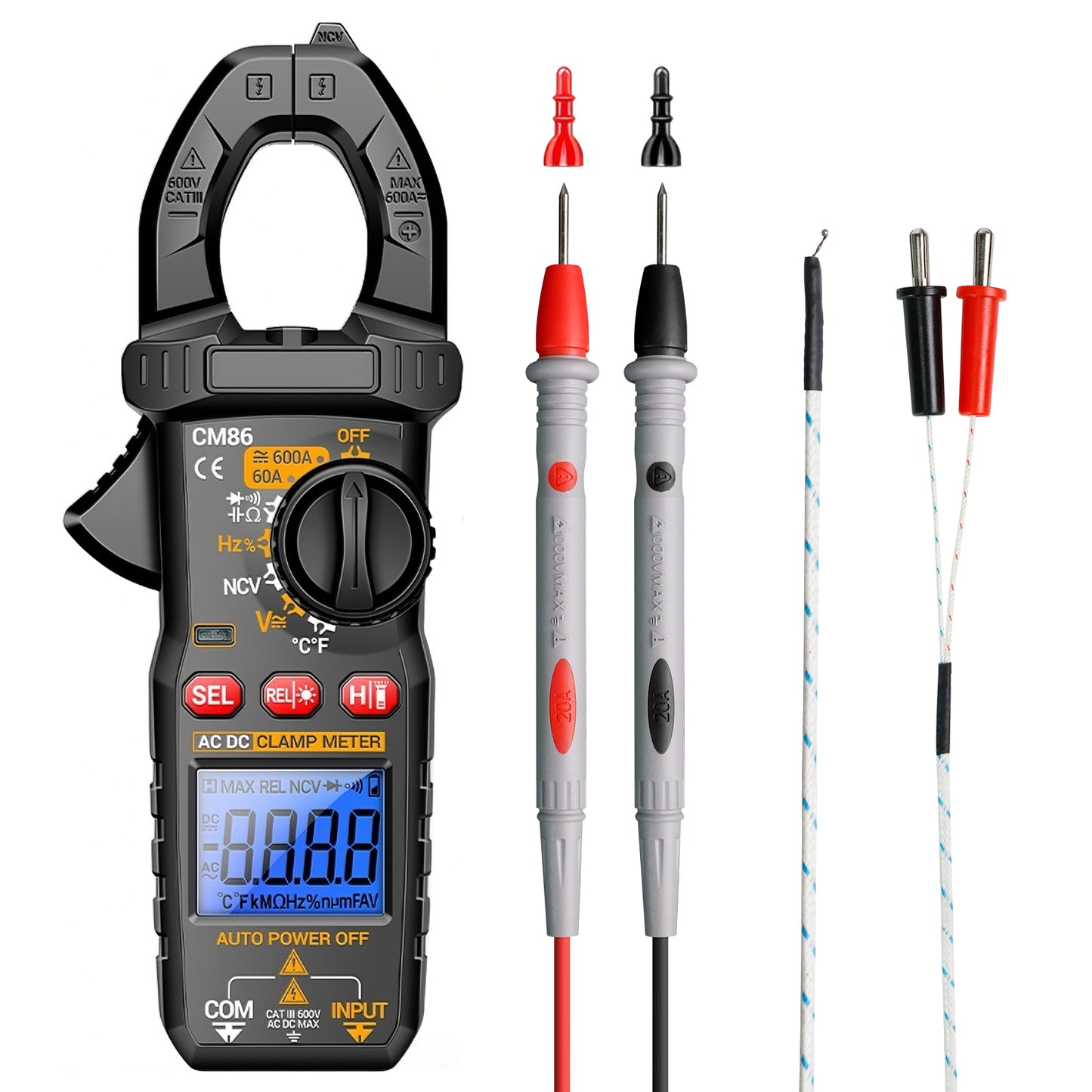 LVYUAN クランプアンメーター