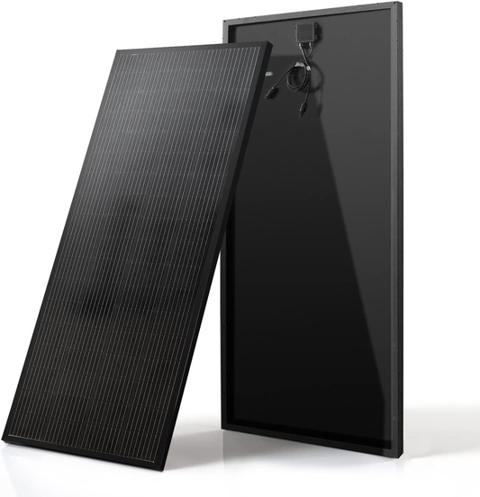 LVYUAN 200W ソーラーパネル ブラック
