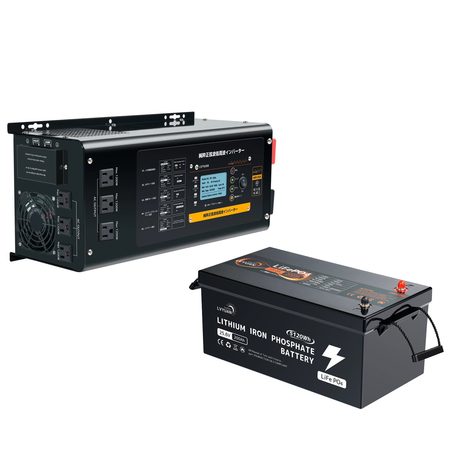 LVYUAN UPSインバーター蓄電システム