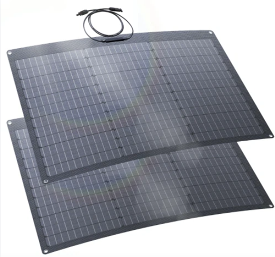 LVYUAN（リョクエン）50W ETFEフレキシブルソーラーパネル (CPC)
