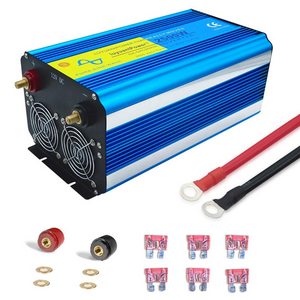 LVYUAN 純正弦波インバーター 2500W DC12V（直流）AC100V（交流）