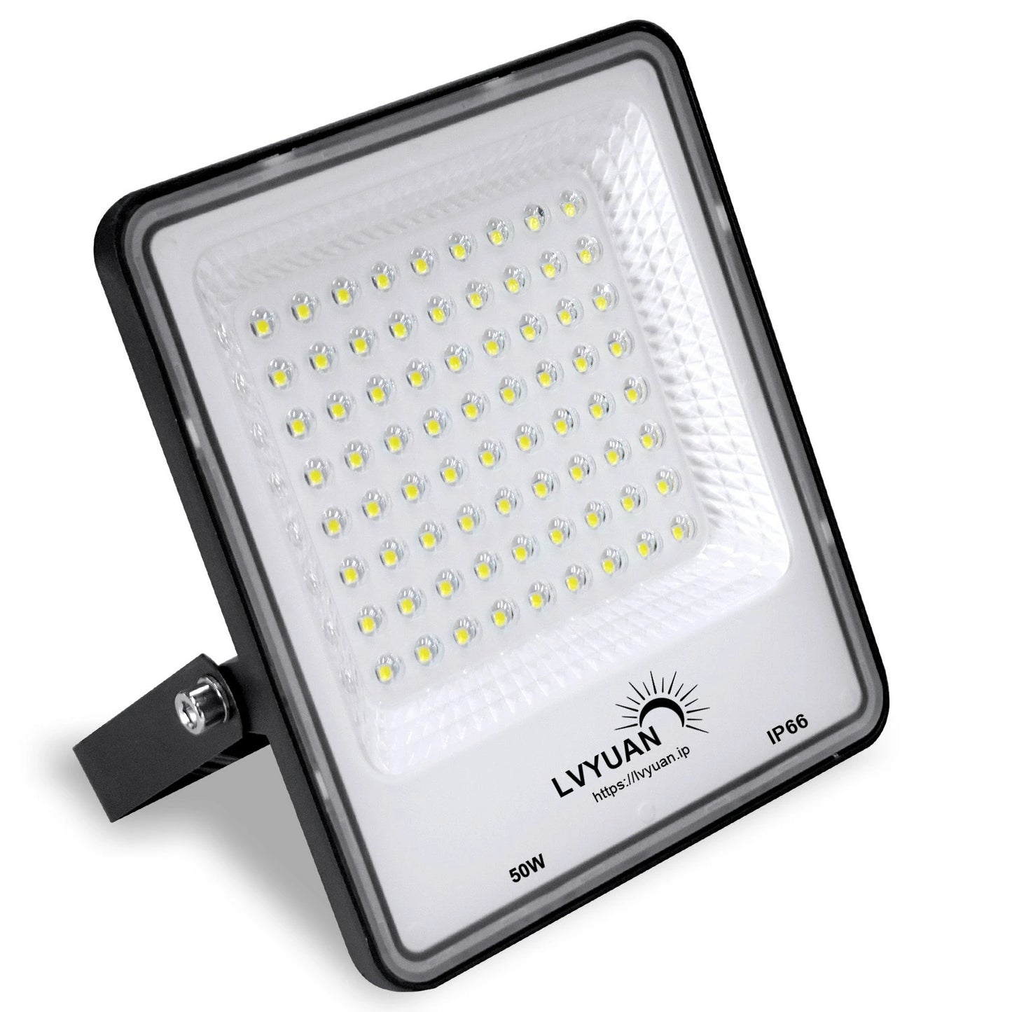 LVYUAN(リョクエン) 50w LED投光器【PC素材 1個入】