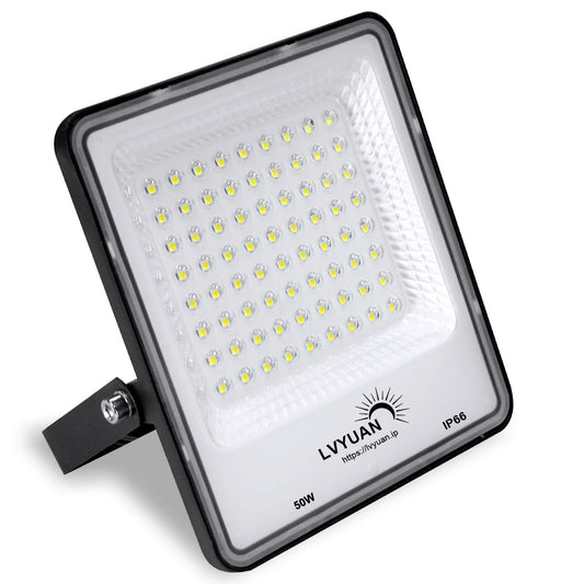 LVYUAN(リョクエン) 50w LED投光器【PC素材 1個入】