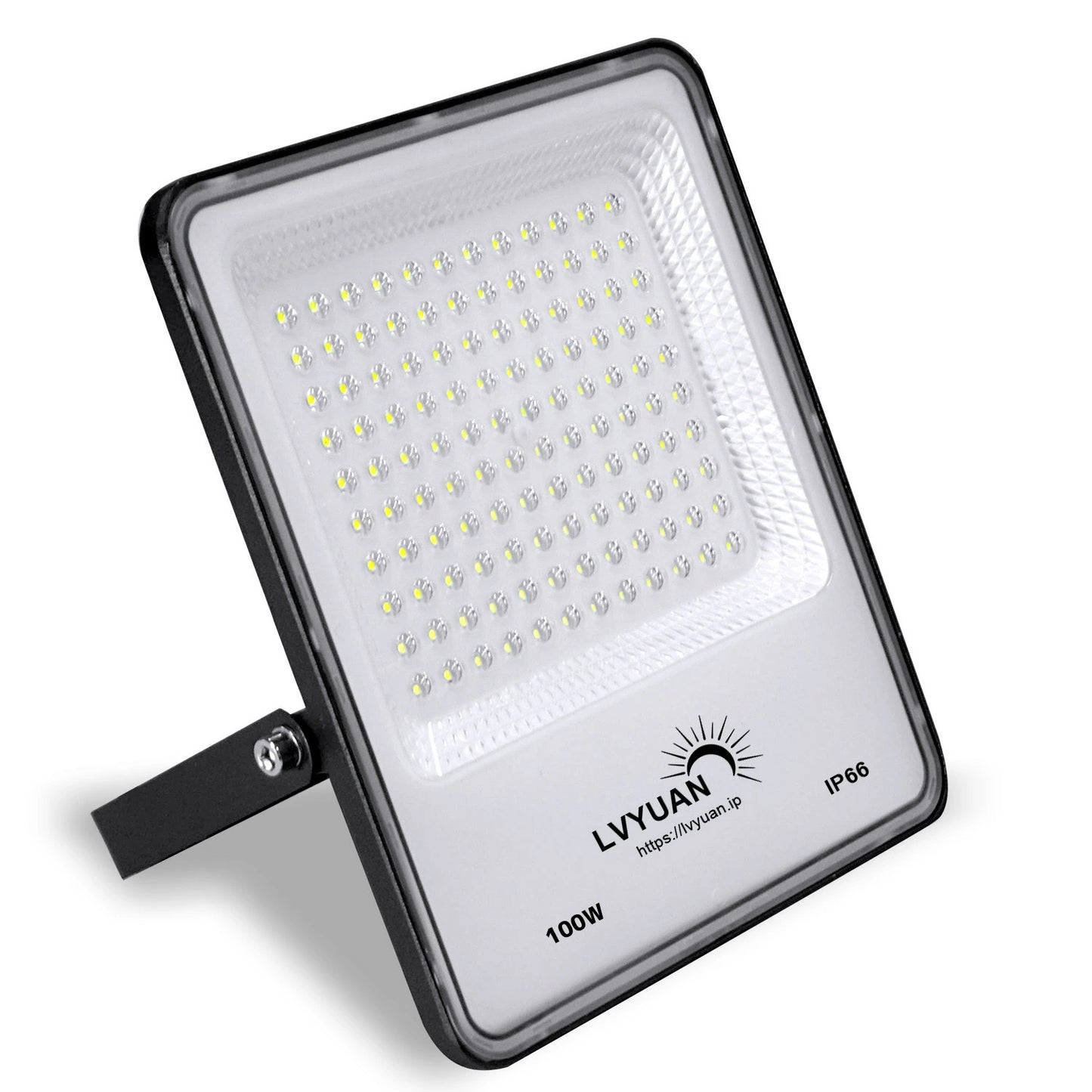 LVYUAN(リョクエン) 100w LED投光器【PC素材 1個入】