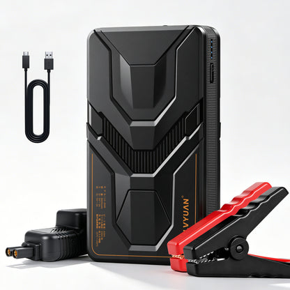 LVYUAN 12V車用ジャンプスターター 薄型コンパクト