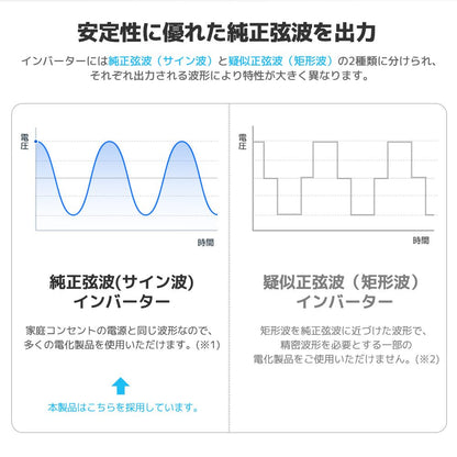 LVYUAN 純正弦波インバーター 1000W DC12V（直流）AC100V（交流） - LVYUAN（リョクエン）公式ショップ