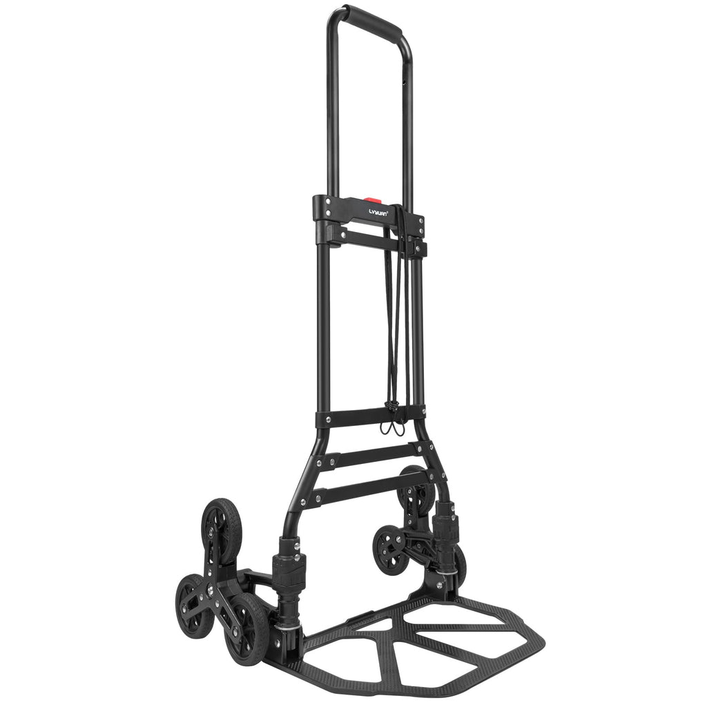 LVYUAN(リョクエン)折りたたみ式 キャリーカート 耐荷重100kg（6輪回転