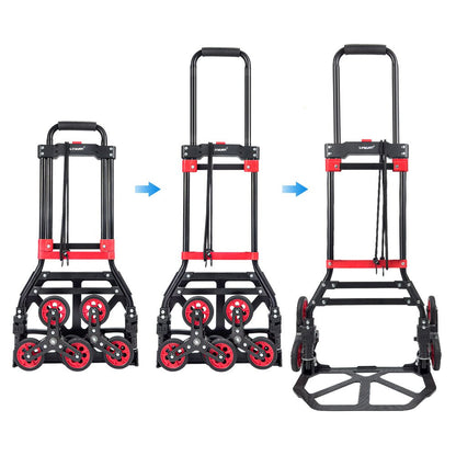 LVYUAN(リョクエン)折りたたみ式 キャリーカート 耐荷重100kg（6輪回転式 - 紅） - LVYUAN（リョクエン）公式ショップ