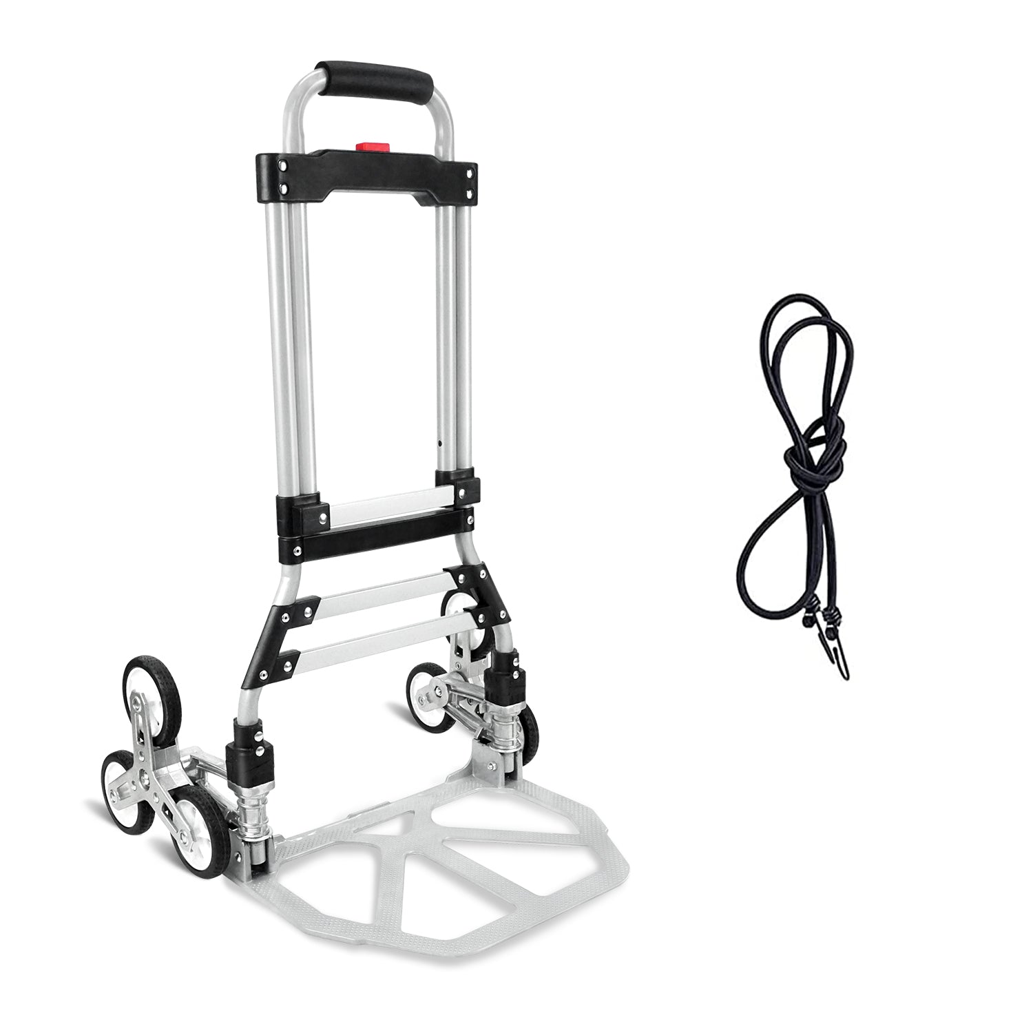 LVYUAN(リョクエン)折りたたみ式 キャリーカート 耐荷重100kg（6輪回転式 - 銀） - LVYUAN（リョクエン）公式ショップ