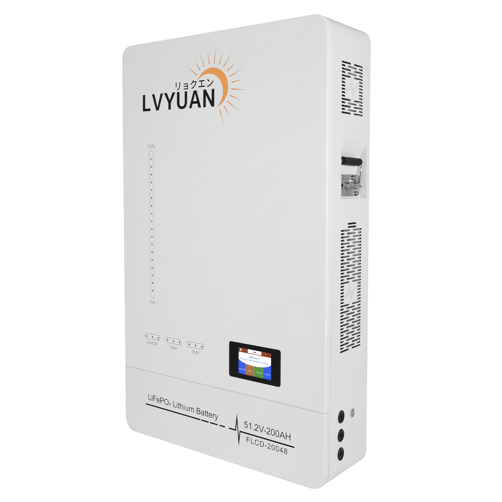 LVYUAN 10.24kWhリン酸鉄リチウムイオンバッテリー - LVYUAN（リョクエン）公式ショップ