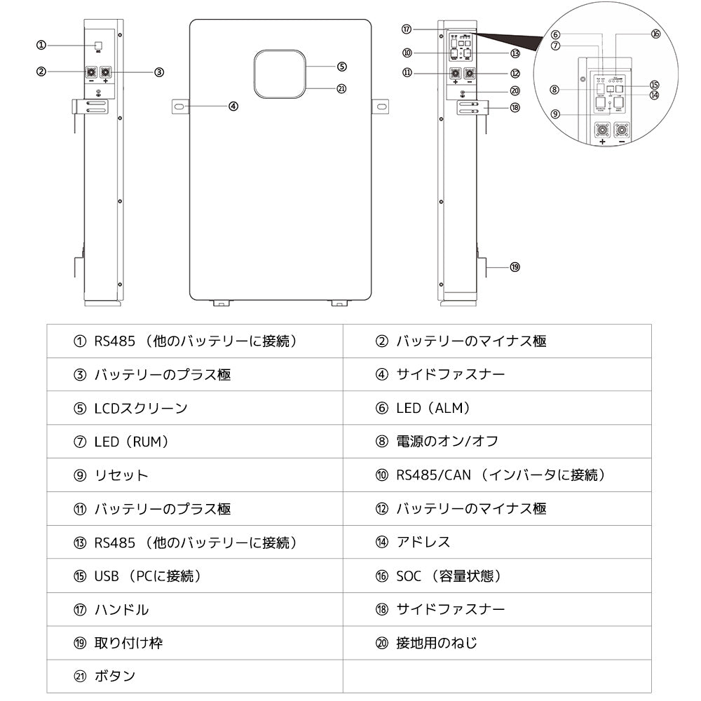 【十年保証】LVYUAN 10.24kWhリン酸鉄リチウムイオンバッテリー - LVYUAN（リョクエン）公式ショップ