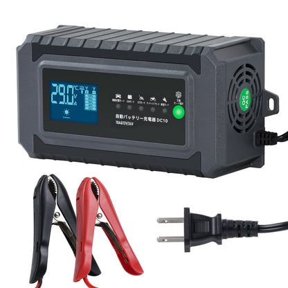 LVYUAN パルスバッテリー充電器 10A 12V・24V鉛バッテリー専用 - LVYUAN（リョクエン）公式ショップ