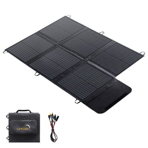 LVYUAN(リョクエン) 120W 折り畳み式 ソーラーパネル - LVYUAN（リョクエン）公式ショップ