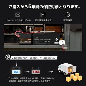 LVYUAN 12.8V/300Ah 3.84kWhリン酸鉄リチウムイオンバッテリー - LVYUAN（リョクエン）公式ショップ