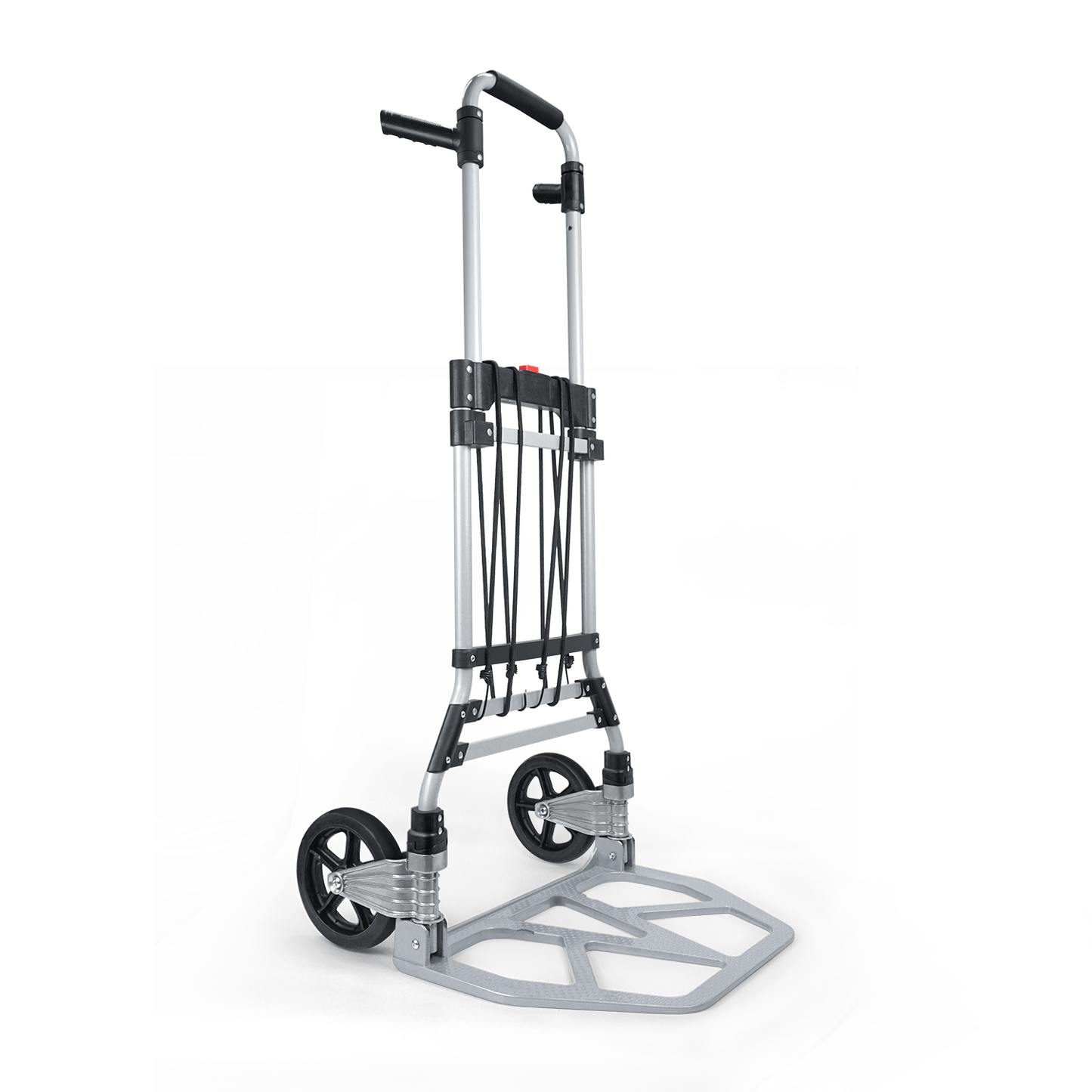 LVYUAN(リョクエン)折りたたみ式 キャリーカート 耐荷重160kg （2輪平地式 - 銀） - LVYUAN（リョクエン）公式ショップ