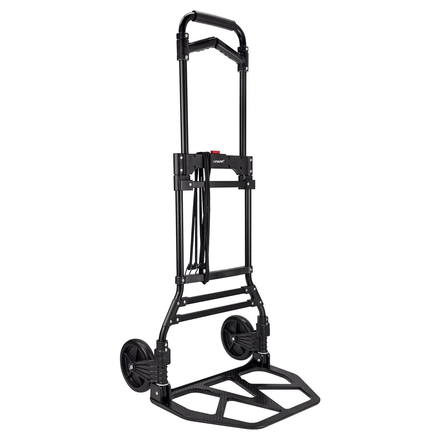 LVYUAN(リョクエン)折りたたみ式 キャリーカート 耐荷重160kg （6輪回転式 - 黒） - LVYUAN（リョクエン）公式ショップ