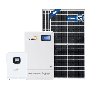 LVYUAN 1640Wソーラー発電システム ハイブリッドインバーター出力3000W - LVYUAN（リョクエン）公式ショップ