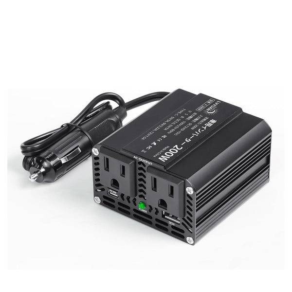 LVYUAN 疑似正弦波インバーター 200W DC12V(直流)AC100V(交流 LVYUAN 疑似正弦波インバーター 200W DC12V(直流)AC100V(交流